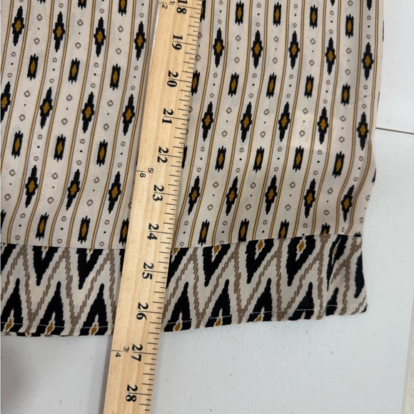 NWT DR2 Daniel Rainn Blouse Tunic Top Cap Sleeve Shirt Size L - Picture 7 of 7